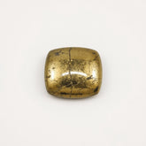 Pyrite 10PC Tiny 5x5 MM Cushion Cabochon Gray Lustrous semi Precious Semi Precious Gemstone