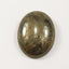 Pyrite 1PC Large 10x12 MM Oval Cabochon Gray Superior semi Precious Gems