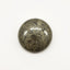 Pyrite 1PC Large 11x11 MM Round Cabochon Gray Lustrous semi Precious Semi Precious Gemstone