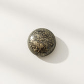 Pyrite 10PC Tiny 4x4 MM Round Cabochon Gray Pure semi Precious Loose Gemstones