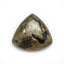 Pyrite 1PC Large 11x11 MM Triangle Cabochon Gray Superior semi Precious Gems