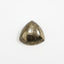 Pyrite 10PC Tiny 3x3 MM Triangle Cabochon Gray Splendid semi Precious Semi Precious Gemstone