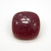 Red Jade 1PC Small 7x7 MM Cushion Cabochon Red Superior semi Precious Gems