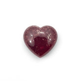Red Jade 10PC Tiny 5x5 MM Heart Cabochon Red Luster semi Precious Precious Gemstone
