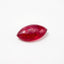 Red Jade 1PC Small 6x12 MM Marquise Cabochon Red Fiery semi Precious Semi Precious Gemstone
