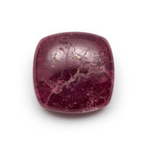 Red Jade 1PC Large 10x10 MM Square Cabochon Red Lustrous semi Precious Loose Gemstone