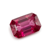 Red Jade 1PC Large 8x16 MM Baguette Faceted Red Shine Semi Precious Loose Gemstones