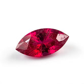 Red Jade 1PC Tiny 4x8 MM Marquise Faceted Red Genuine Semi Precious Loose Gems