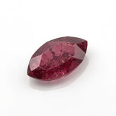 Red Jade 1PC Small 5x10 MM Marquise Faceted Red Superior Semi Precious Loose Gemstone