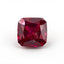 Red Jade 1PC Large 11x11 MM Square Faceted Red Fine Semi Precious Gems