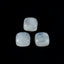 Rainbow Moonstone 1PC Large 11x11 MM Cushion Cabochon White Shine semi Precious Loose Gems