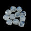 Rainbow Moonstone 1PC Medium 9x9 MM Cushion Cabochon White Luster semi Precious Precious Gemstone