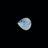 Rainbow Moonstone 1PC Large 11x11 MM Heart Cabochon White Sparkling semi Precious Loose Gemstone