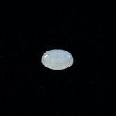 Rainbow Moonstone 1PC Small 6x8 MM Oval Cabochon White Sparkling semi Precious Semi Precious Gemstone