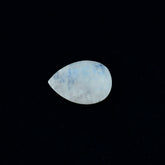 Rainbow Moonstone 1PC Chunky 15x20 MM Pear Faceted White High Quality Semi Precious Loose Gems