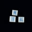 Rainbow Moonstone 1PC Chunky 14x14 MM Square Faceted White Genuine Semi Precious Loose Gems