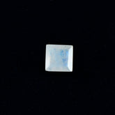 Rainbow Moonstone 1PC Chunky 16x16 MM Square Faceted White Pure Semi Precious Loose Gemstones