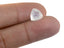 Rainbow Moonstone 1PC Large 12x12 MM Triangle Faceted White High Quality Semi Precious Loose Gemstones