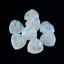 Rainbow Moonstone 1PC Small 8x8 MM Triangle Faceted White Luster Semi Precious Loose Gemstones