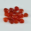 Red Onyx 10PC Tiny 5x5 MM Heart Cabochon Red Fiery semi Precious Loose Gemstone