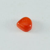 Red Onyx 1PC Small 7x7 MM Heart Cabochon Red Sparkling semi Precious Semi Precious Gemstone