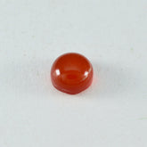 Red Onyx 1PC Medium 9x9 MM Round Cabochon Red Polished semi Precious Precious Gemstone