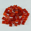 Red Onyx 10PC Tiny 5x5 MM Square Cabochon Red Natural semi Precious Gems
