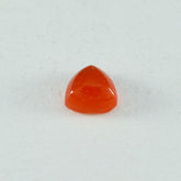 Red Onyx 1PC Large 11x11 MM Triangle Cabochon Red Genuine semi Precious Loose Gemstones