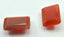Red Onyx 1PC Chunky 13x18 MM Emerald Faceted Red Superior Semi Precious Gems