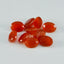 Red Onyx 10PC Tiny 4x6 MM Oval Faceted Red Sparkling Semi Precious Gems