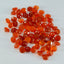 Red Onyx 1PC Small 7x7 MM Round Faceted Red Splendid Semi Precious Loose Gemstone