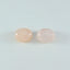 Rose Quartz 1PC Medium 8x10 MM Oval Cabochon Pink Fine semi Precious Semi Precious Gemstone