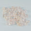 Rose Quartz 10PC Tiny 4x6 MM Pear Cabochon Pink Shine semi Precious Loose Gemstones