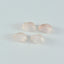 Rose Quartz 1PC Small 6x9 MM Pear Cabochon Pink Natural semi Precious Gems