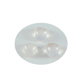 Rose Quartz 1PC Medium 9x9 MM Triangle Cabochon Pink Pure semi Precious Loose Gems