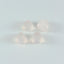 Rose Quartz 1PC Small 7x7 MM Triangle Cabochon Pink Genuine semi Precious Precious Gemstone