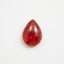 Red Strawberry Quartz 10PC Tiny 3x5 MM Pear Cabochon Red High-Quality semi Precious Loose Gemstones