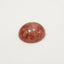 Red Strawberry Quartz 1PC Tiny 6x6 MM Round Cabochon Red High-Quality semi Precious Precious Gemstone