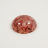 Red Strawberry Quartz 1PC Small 8x8 MM Round Cabochon Red Genuine semi Precious Loose Gems