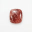 Red Strawberry Quartz 1PC Small 7x7 MM Square Cabochon Red Shine semi Precious Precious Gemstone