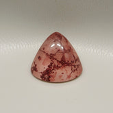 Red Strawberry Quartz 1PC Medium 9x9 MM Triangle Cabochon Red Splendid semi Precious Semi Precious Gemstone