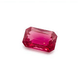 Ruby (GF) 1PC Tiny 3x6 MM Baguette Faceted Pink Lustrous Precious Gems