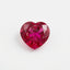 Ruby (GF) 10PC Tiny 4x4 MM Heart Faceted Pink Brilliant Precious Loose Gems