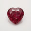Ruby (GF) 1PC Tiny 6x6 MM Heart Faceted Pink Polished Precious Loose Gemstones