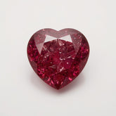 Ruby (GF) 1PC Tiny 6x6 MM Heart Faceted Pink Polished Precious Loose Gemstones