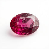 Ruby (GF) 1PC Large 8x12 MM Oval Faceted Pink Genuine Precious Loose Gemstones