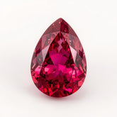 Ruby (GF) 1PC Large 10x12 MM Pear Faceted Pink Fine Precious Loose Gemstone