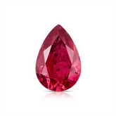 Ruby (GF) 1PC Small 7x9 MM Pear Faceted Pink Polished Precious Loose Gems