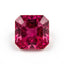 Ruby (GF) 1PC Large 12x12 MM Square Faceted Pink High-Quality Precious Loose Gems