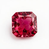 Ruby (GF) 1PC Tiny 6x6 MM Square Faceted Pink Polished Precious Loose Gemstones